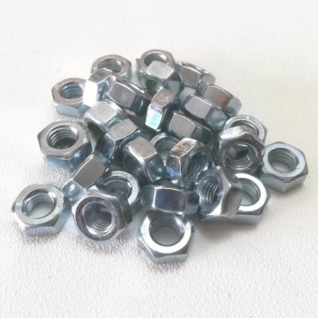 M 20 chiave 30 - 20pz dado esagonale zincato passo grosso