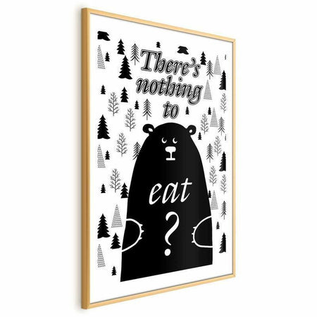 Poster - Theres Nothing to Eat?