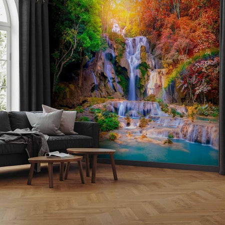 Fotomurale adesivo Tat Kuang Si Waterfalls