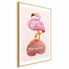 Poster - Flamingo in Love
