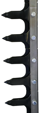 Dentiera 14 denti lunghezza 2,05 mt adattabile a Gaspardo FBR 13013770