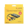 DeLOCK 0.3m, DVI 24+1 + USB-A/Displayport 20p 0,3 m DVI-D + USB HDMI Nero (Delock - video transformer - sort)