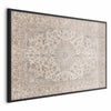 Poster - Sand Carpet - Worn Persian Rug with Rich Ornamental Motifs