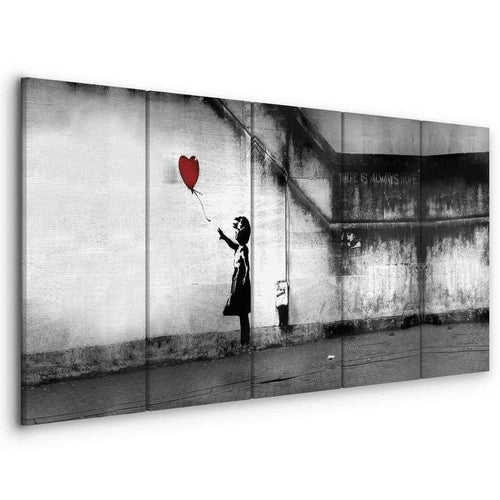 Quadro Banksy Runaway Balloon