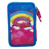 ASTUCCIO 3 ZIP SCUOLA DIS. 3D UNICORNO MULTISCOMPARTO COLORI GIOTTO