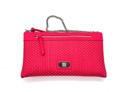 GEOX Borsetta a tracolla fucsia con catenella