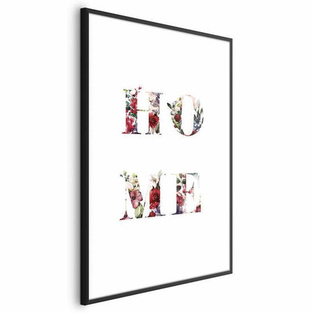 Poster - Home in Flowers
