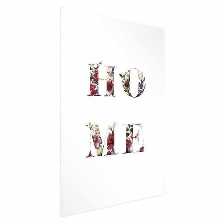 Poster - Home in Flowers