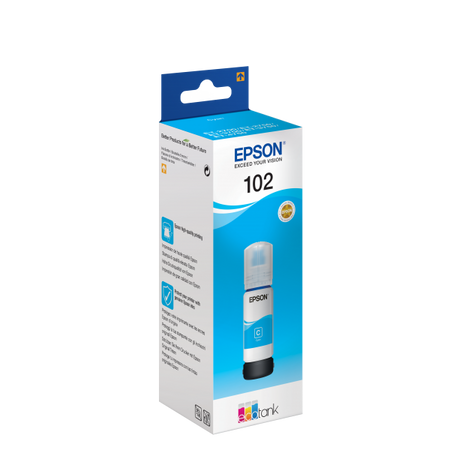 EPSON 102 CIANO (C13T03R240) - CARTUCCIA ORIGINALE