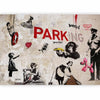 Fotomurale [Banksy] Graffiti Collage