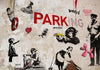 Fotomurale [Banksy] Graffiti Collage