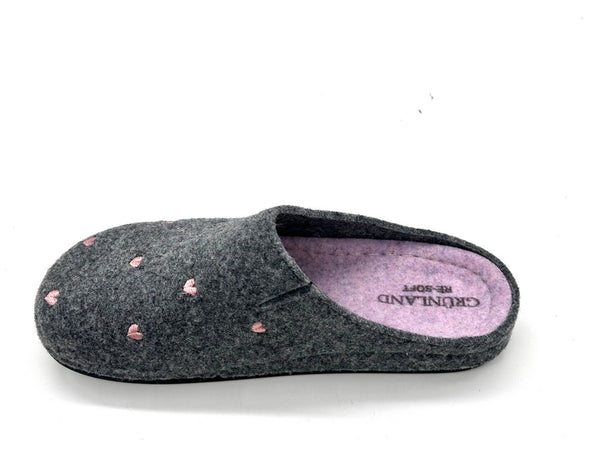 GRUNLAND Ciabatte Chiuse Donna Pila Cenere Amarena