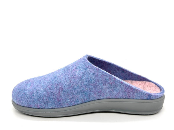 GRUNLAND Ciabatte Chiuse Donna Rama Ceruleo Cipria