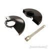 Smerigliatrice angolare 2400 W, 230 mm con maniglia a 2 posizioni silverline Silverline