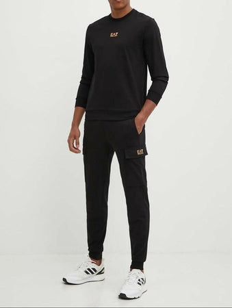 Armani EA7 Felpa Uomo Senza Cappuccio Girocollo