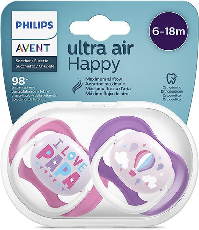 SCF080/04 - Philips Avent Ciuccio Ultra Air 6-18 mesi