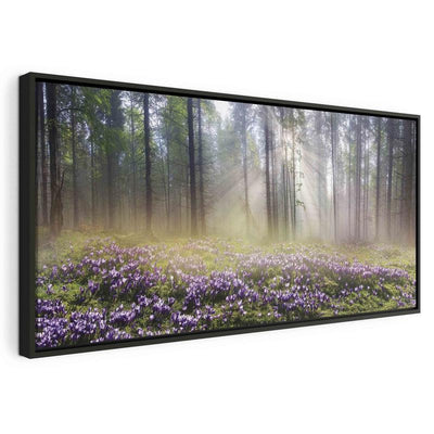 Quadro Purple Meadow (1 Part) Wide