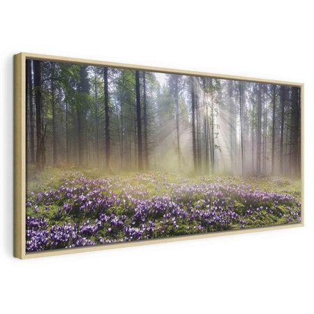 Quadro Purple Meadow (1 Part) Wide