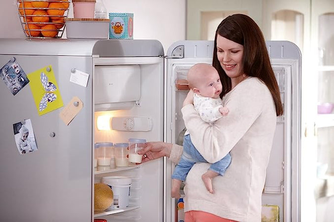 SCF618/10 - Philips Avent Set Vasetti per Conservare il Latte Materno e le Pappe 10 pezzi, 180ml + 2 Adattatori