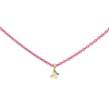 Rue des Mille - GIROCOLLO FARFALLA FUCSIA FLUO ORO18KT