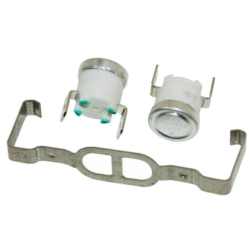 KIT 2 TERMOSTATI + STAFFA PER ASCIUGATRICE WHIRLPOOL CODICE 481225928681