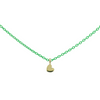 Rue des Mille - GIROCOLLO CUORE VERDE FLUO ORO18KT