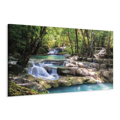 Quadro Nature Forest Waterfall