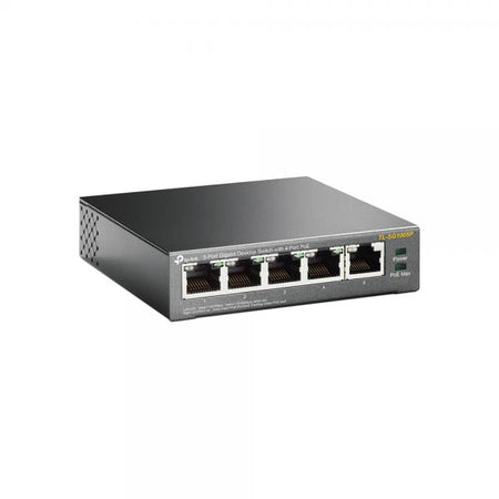 TP-LINK TL-SG1005P Non gestito Gigabit Ethernet (10/100/1000) Supporto Power over Ethernet (PoE) Nero