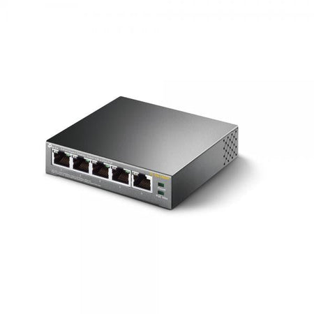 TP-LINK TL-SG1005P Non gestito Gigabit Ethernet (10/100/1000) Supporto Power over Ethernet (PoE) Nero
