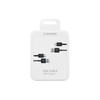 CAVO DATI/CARICA PER SMARTPHONE TYPE-C 1.5MT SAMSUNG CONFEZIONE DA 2PZ EP-DG930MBEGWW BLACK