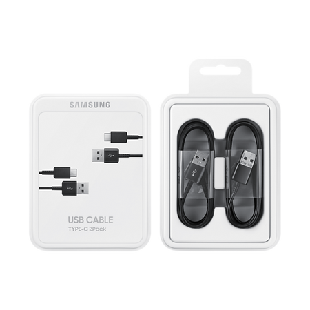 CAVO DATI/CARICA PER SMARTPHONE TYPE-C 1.5MT SAMSUNG CONFEZIONE DA 2PZ EP-DG930MBEGWW BLACK
