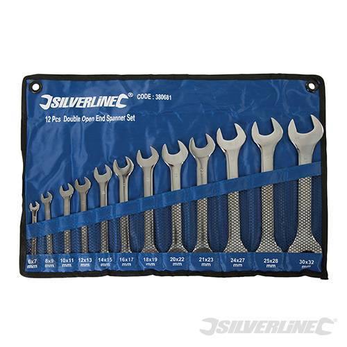 Set chiavi fisse ingegneria meccanica 6-17 mm e 6-32 mm Offerta Silverline Silverline