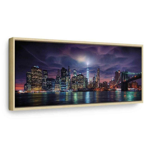 Quadro New York Dark City