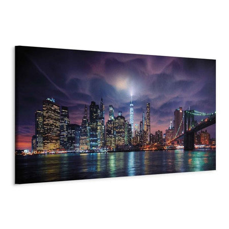Quadro New York Dark City