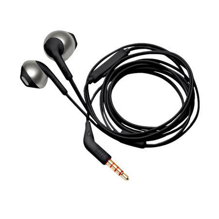 Cuffie Auricolari A Filo Jbl T205 - Leggere Con Microfono Universale Ad Un Pulsante - Colore Nero