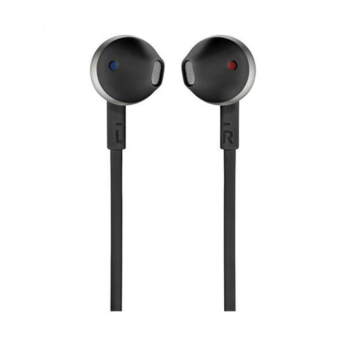 Cuffie Auricolari A Filo Jbl T205 - Leggere Con Microfono Universale Ad Un Pulsante - Colore Nero
