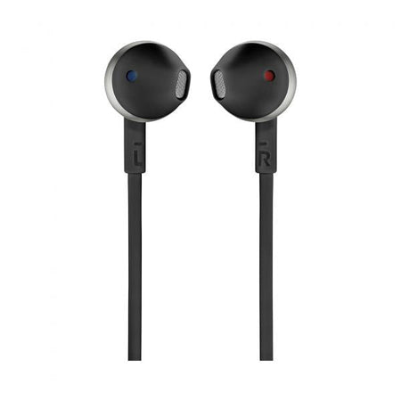 Cuffie Auricolari A Filo Jbl T205 - Leggere Con Microfono Universale Ad Un Pulsante - Colore Nero