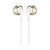 Cuffie auricolari a filo Jbl T205 - leggere con microfono universale ad un pulsante - Colore Oro