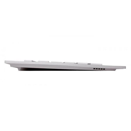 Dw 8000 Tastiera Rf Wireless Francese Argento, Bianco