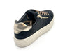 Nero Giardini Sneaker donna pelle nera zip laterale platform