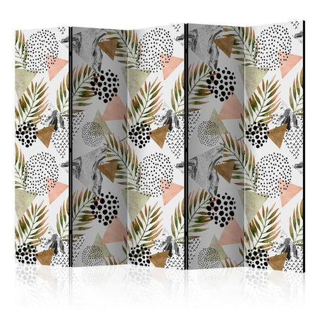 Paravento Tropical Geometry II [divisori da interno]