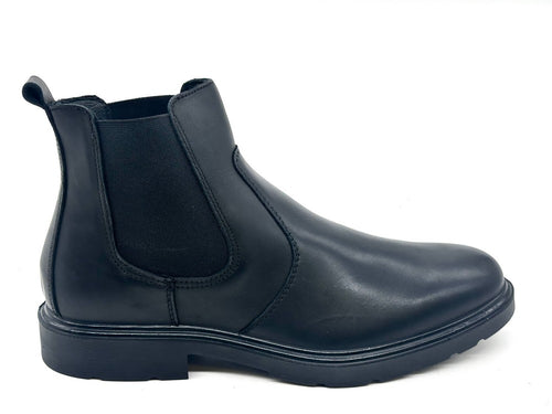 Igi & Co. chelsea boots uomo pelle nera elastici laterali