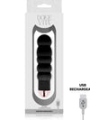 DOLCE VITA - VIBRATORE RICARICABILE Nero