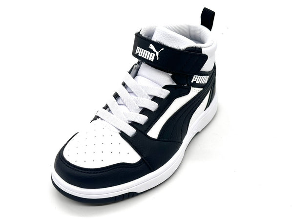 Puma Rebound Sneakers Bambino White Black