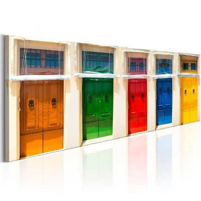 Quadro Colourful Doors