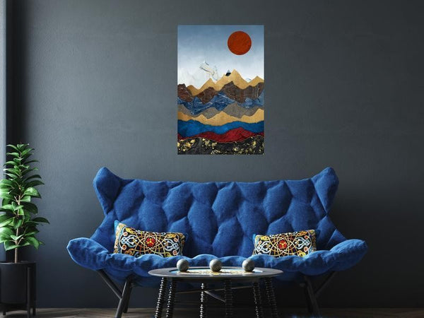 Quadro Colombia's Heart (1 Part) Vertical