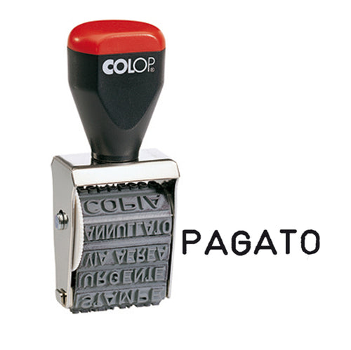 Timbro Polinomio 04000W 12 Diciture 4Mm Colop