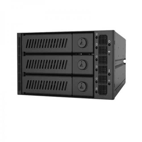 Chieftec CMR-2131SAS pannello drive bay Nero (Chieftec CMR-2131SAS - hus til lagring)