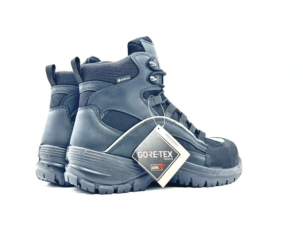 Scarponcini uomo antinfortunistici Militare pelle S3 Goretex metal free