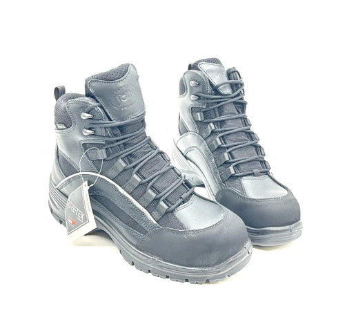 Scarponcini uomo antinfortunistici Militare pelle S3 Goretex metal free